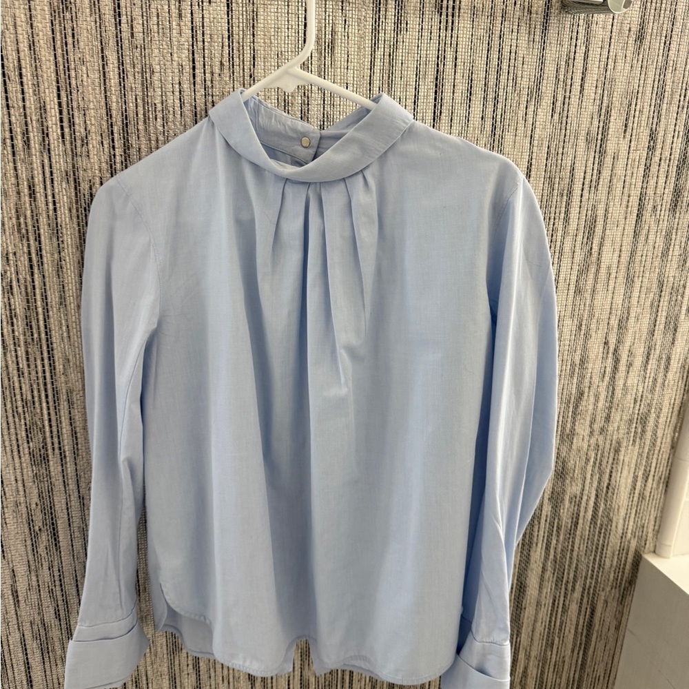 Sandro Light Blue Blouse